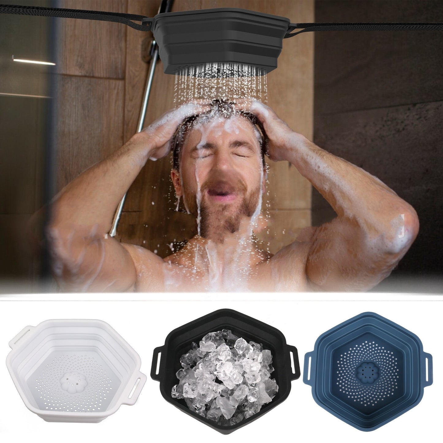 Eco-Friendly Foldable Ice Bath Tub for Home Use