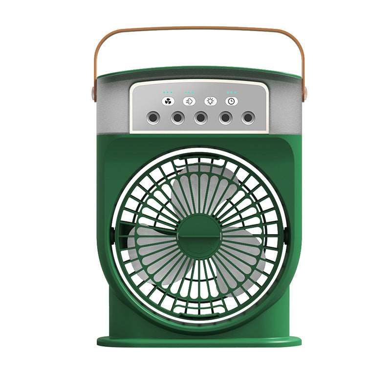 Portable Air Conditioner Cooling Fan with LED Lighting