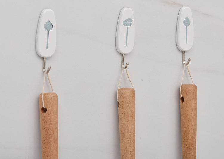 Eco-Friendly Wooden Toilet Brush with Natural Bristles