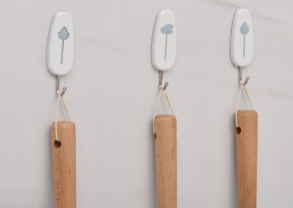 Eco-Friendly Wooden Toilet Brush with Natural Bristles