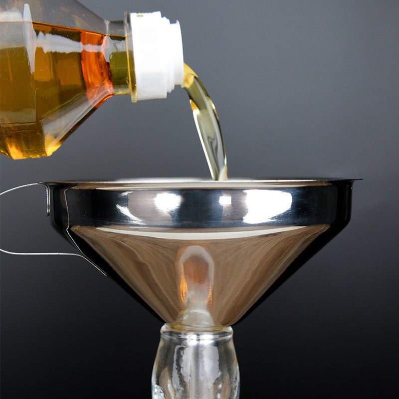 Eco-Friendly Stainless Steel Y Shaped Wine Funnel Set