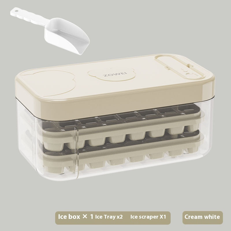Eco-Friendly Reusable Ice Cube Mold Tray
