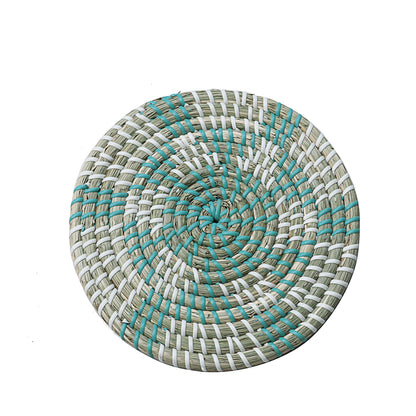 Eco-Friendly Woven Straw Coasters for Sustainable Dining
