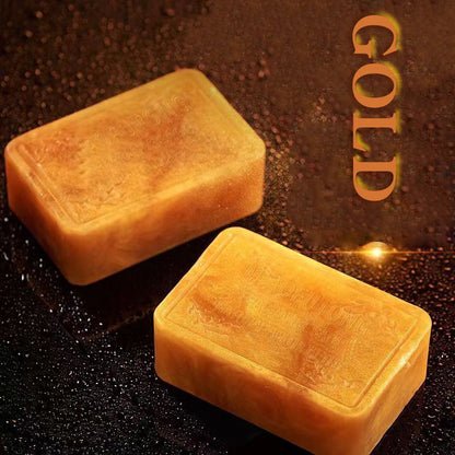 Gold Natural Soap Bar - Eco-Friendly, Biodegradable, Plastic-Free