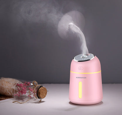 Portable Ultrasonic Humidifier for Wellness and Air Quality