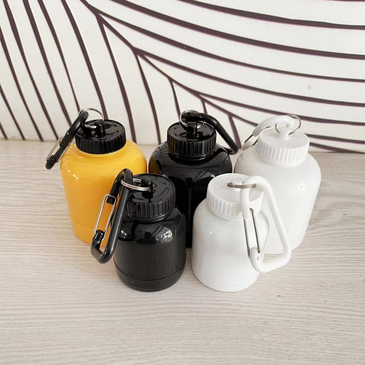 Eco-Friendly Keychain Funnel for Protein Powder