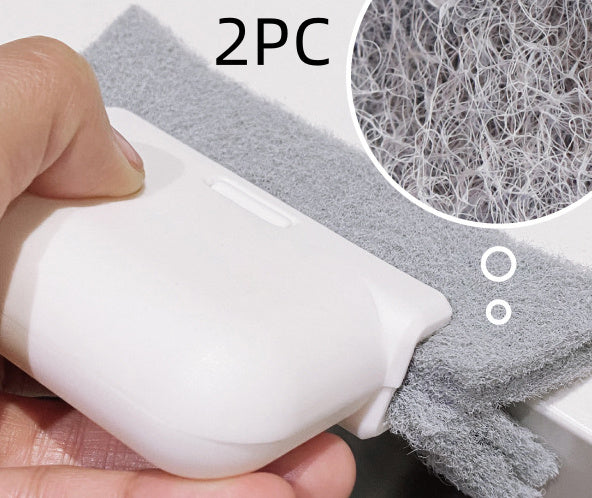 Eco-Friendly Window Track Cleaning Brush - Reusable & Efficient