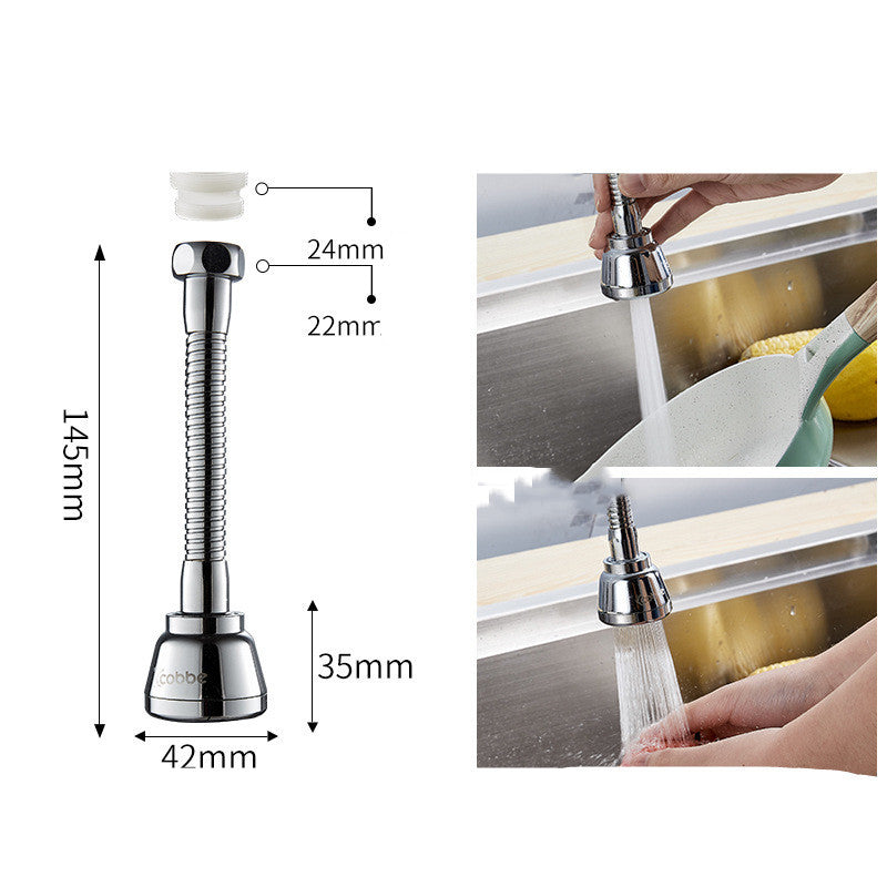 Eco-Friendly Rotatable Faucet Aerator for Water Savings