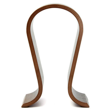 Curved Wooden Headphone Stand