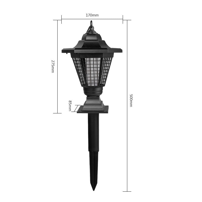 Eco-Friendly Outdoor Bug Zapper Lantern - Chemical-Free Pest Control