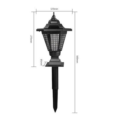 Eco-Friendly Outdoor Bug Zapper Lantern - Chemical-Free Pest Control
