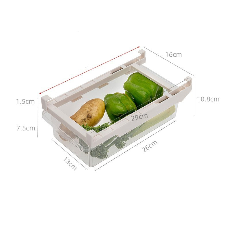 Adjustable Kitchen Refrigerator Storage Rack Organizer