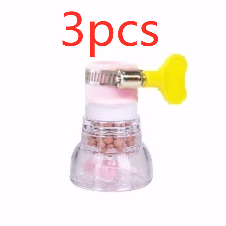 Water-Saving Faucet Aerator with Filtration Beads