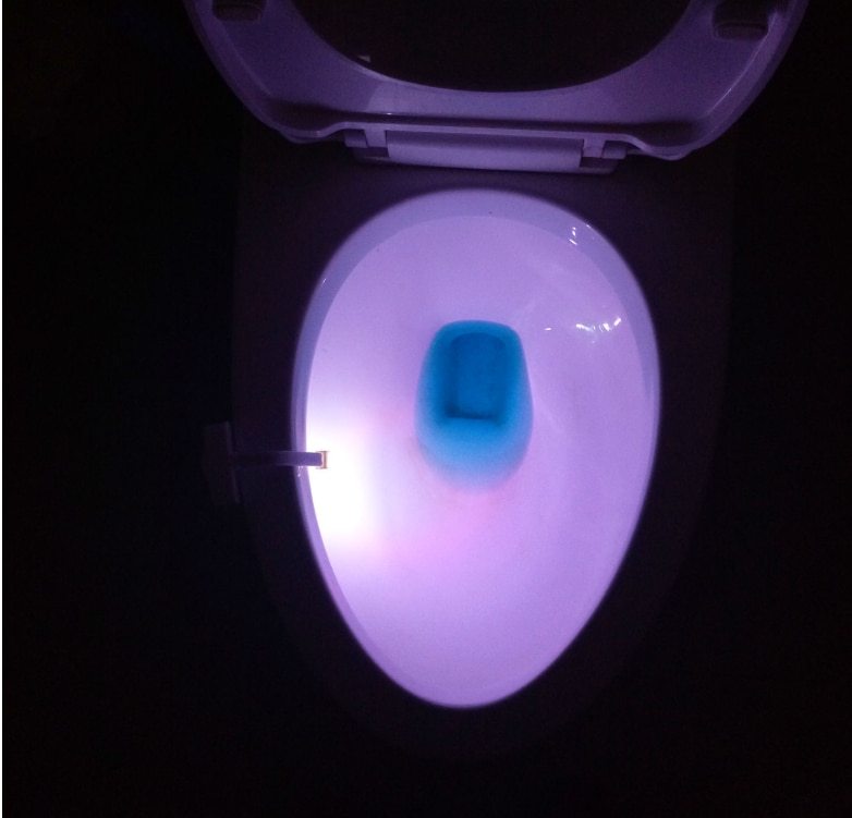 LED Toilet Night Light - Energy-Efficient Bathroom Accessory