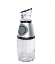 Eco-Friendly 500ml Glass Oil Dispenser for Kitchen