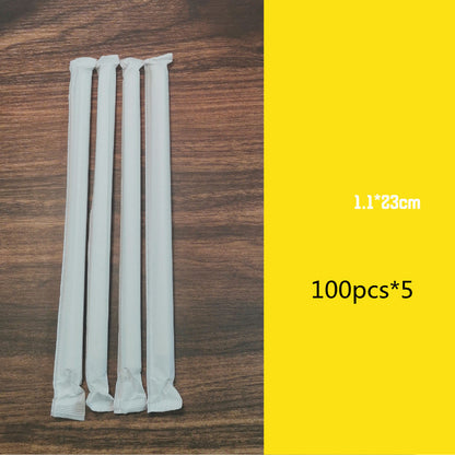 Eco-Friendly Bamboo Fiber Drinking Straws