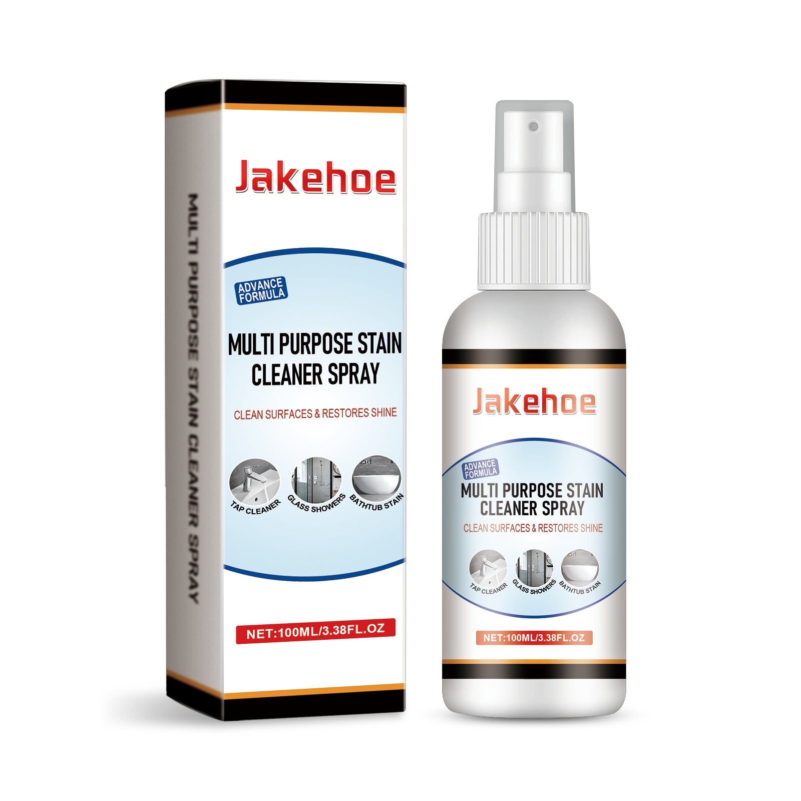 Eco-Friendly Multi-Purpose Stain Cleaning Spray with Lemon-Mint Scent
