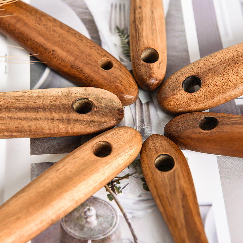 Eco-Friendly Wooden Kitchen Utensils Set - Sustainable & Durable
