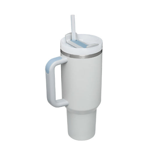 Insulated Travel Mug with Handle - Eco-Friendly