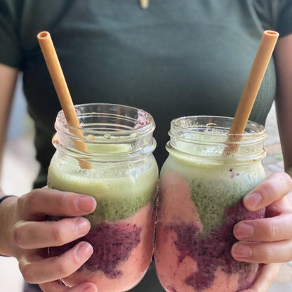 Eco-Friendly Bamboo Reusable Drinking Straws