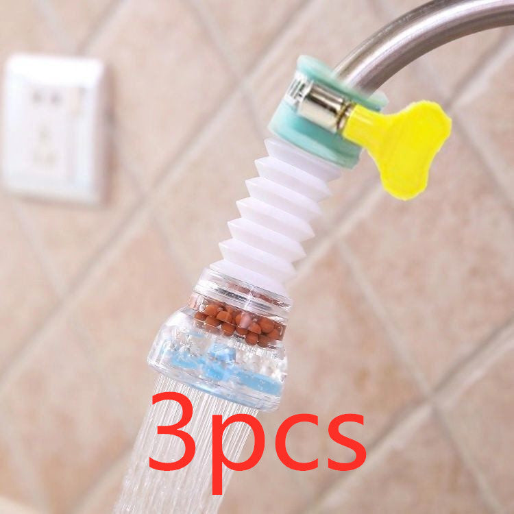 Water-Saving Faucet Aerator with Filtration Beads