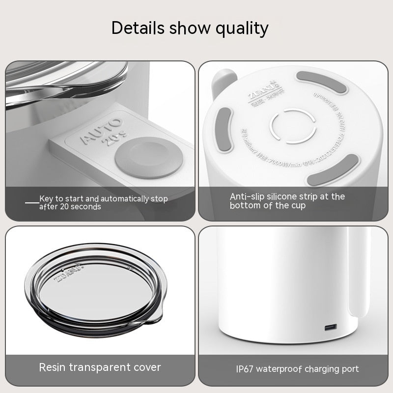 Self-Stirring Automatic Mixing Cup - Eco-Friendly Reusable Mug