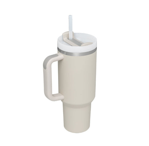 Insulated Travel Mug with Handle - Eco-Friendly