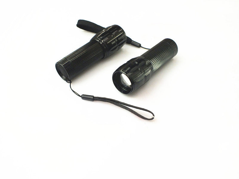 Telescopic Mini LED Flashlight with Dimming Function