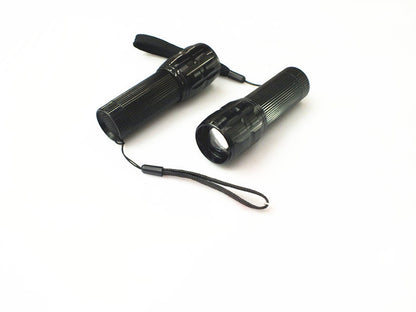 Telescopic Mini LED Flashlight with Dimming Function