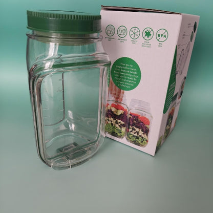 Portable Salad Pod – All-In-One Leak-Proof Food Container