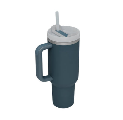 Insulated Travel Mug with Handle - Eco-Friendly