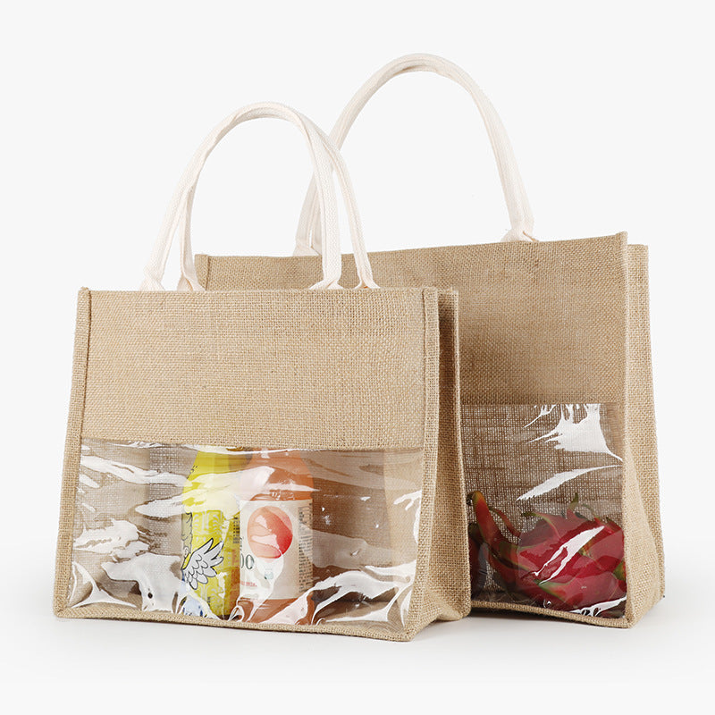 Eco-Friendly Transparent Large Capacity Handbag