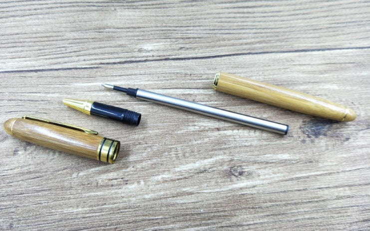 Eco-Friendly Bamboo Pen with Case