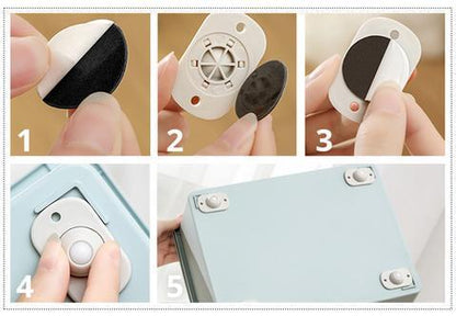 Smooth Glide Universal Swivel Caster Wheels