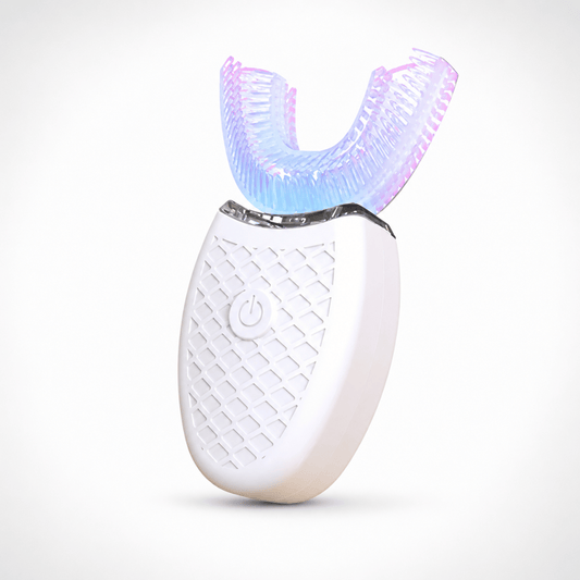 Intelligent U-Type Toothbrush 360 Degrees Sonic Electric Automatic with USB Charge Waterproof Silicon Head for Oral Care