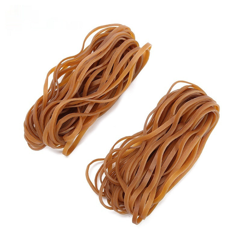 Eco-Friendly Biodegradable Natural Rubber Bands - Plastic-Free Packaging