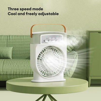 Portable Air Conditioner Cooling Fan with LED Lighting