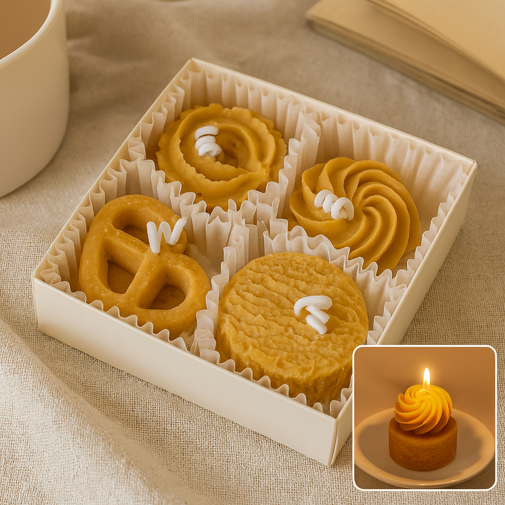 Realistic Food Candle – Handmade Soy Wax Aromatherapy Décor