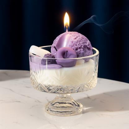 Ice Cream Shaped Candle – Soy Wax, Scented with Essential Oils