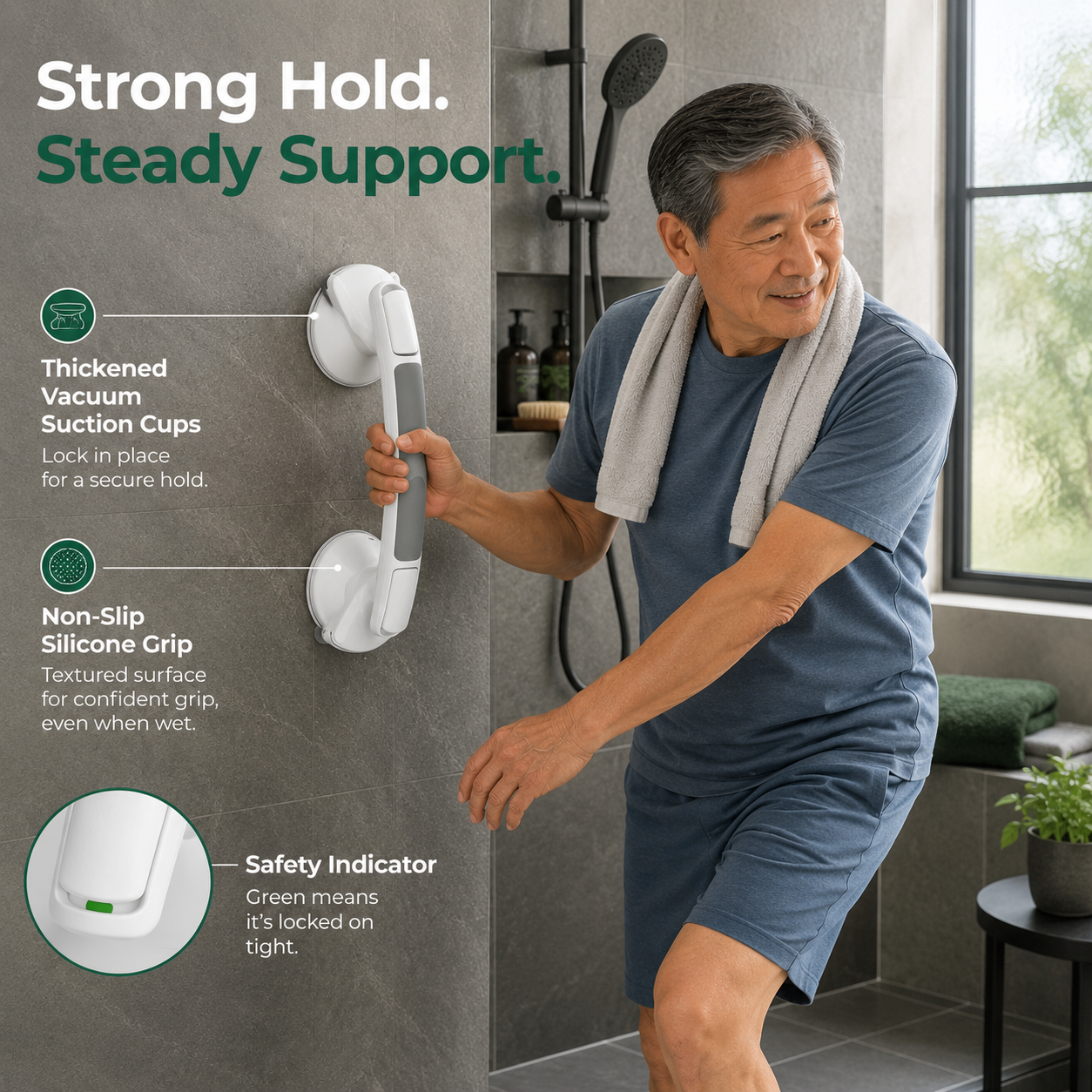 SureGrip™ Bathroom Support Handle
