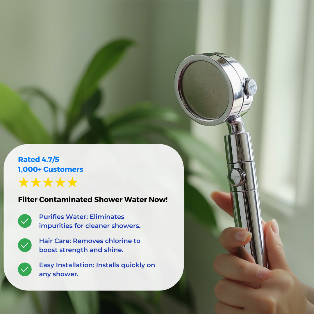 EcoLux™ Pro Filtered Shower head Ultimate Pack