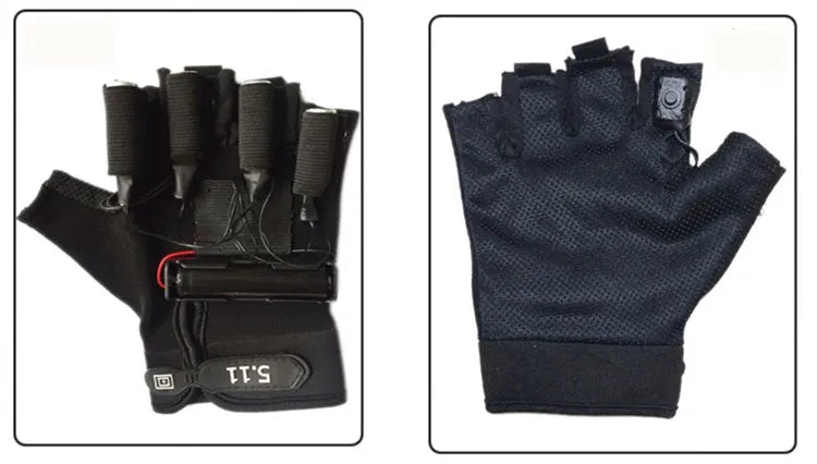 Red Green Laser Gloves Dancing Stage gloves laser Palm Light For DJ Club/Party/Bars Stage performance Personal props