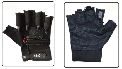 Red Green Laser Gloves Dancing Stage gloves laser Palm Light For DJ Club/Party/Bars Stage performance Personal props