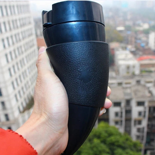 Creative Goat Horns Coffee Mug Cup Stainless Steel Vacuum Cup Thermos Flask Halloween Bar Lower Gift Tea Cups Water Bottle /Rope