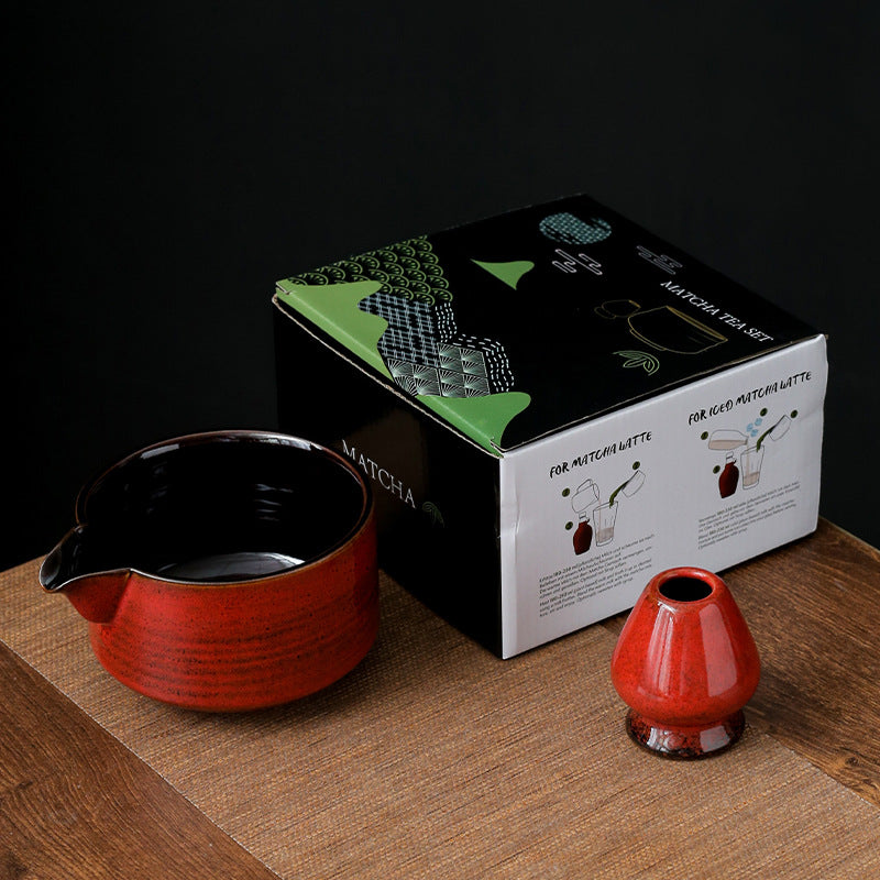 Eco-Friendly Handmade Bamboo Matcha Bowl & Whisk Set