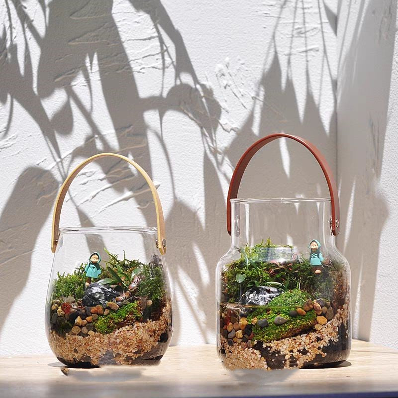 Eco-Friendly Glass Terrarium for Indoor Greenery