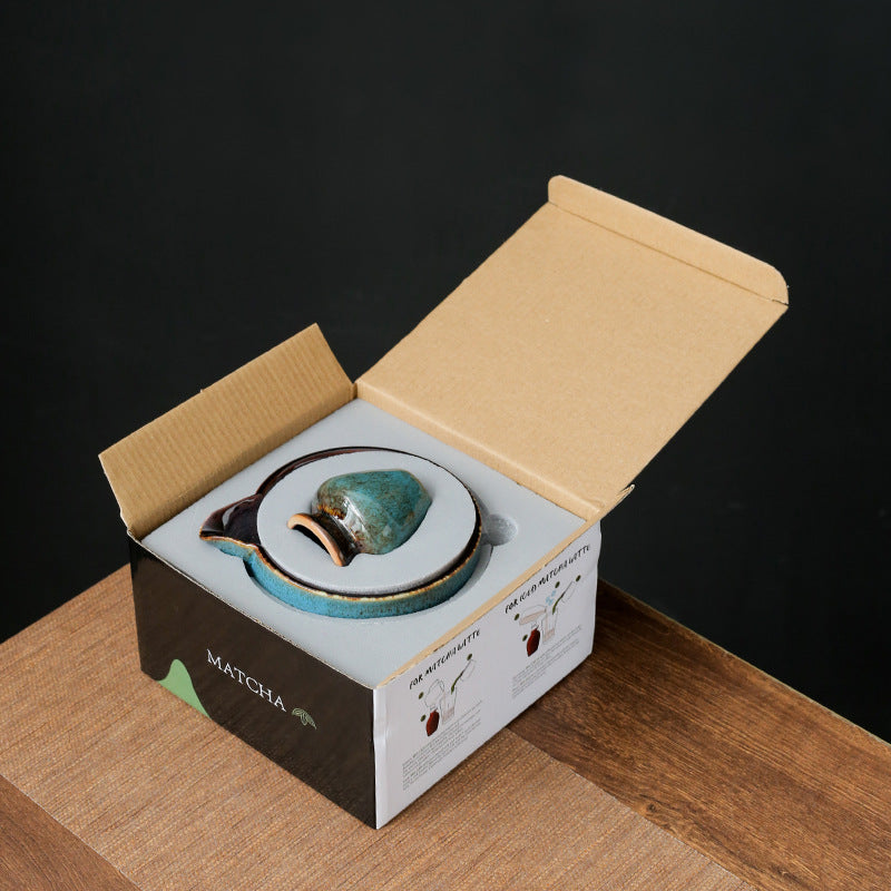 Eco-Friendly Handmade Bamboo Matcha Bowl & Whisk Set