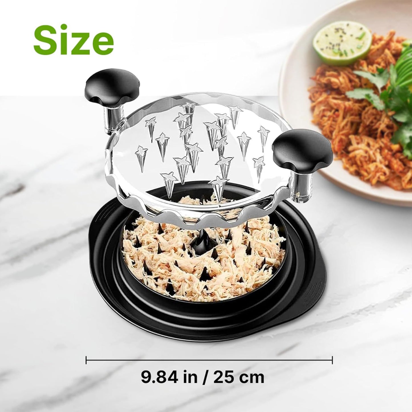 Multi Functional Chicken Shredder Machine Chicken Breast Meat Chopper Separator Meat Food Grinder Auxiliary Food Chopper Machine