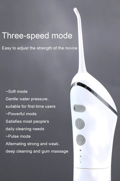 YOUPIN Oral Irrigator Water Flosser Electric Dental Whitening USB Rechargeable Gums Care Portable Cordless Jet Tooth Scaler New