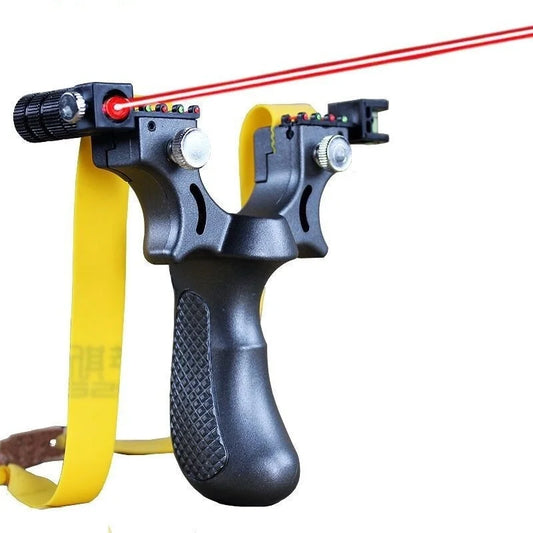 New Outdoor Hunting Shooting Slingshot Laser Aiming Slingshot